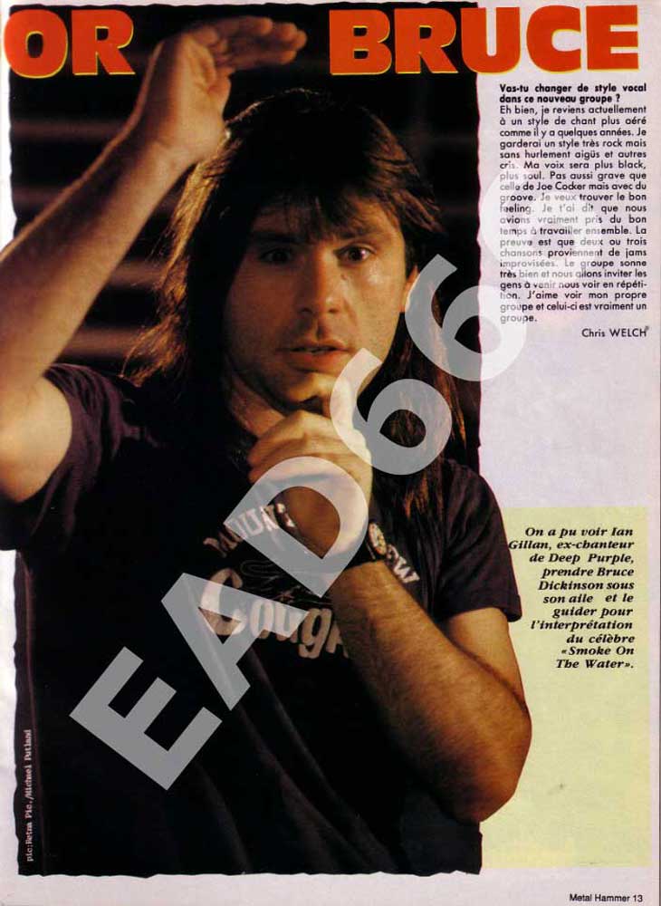 Metal Hammer N°13 – Décembre 1989