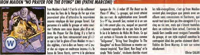 Metal Hammer N°22 - Septembre 1990