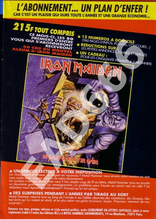 Metal Hammer N°23 - Octobre 1990