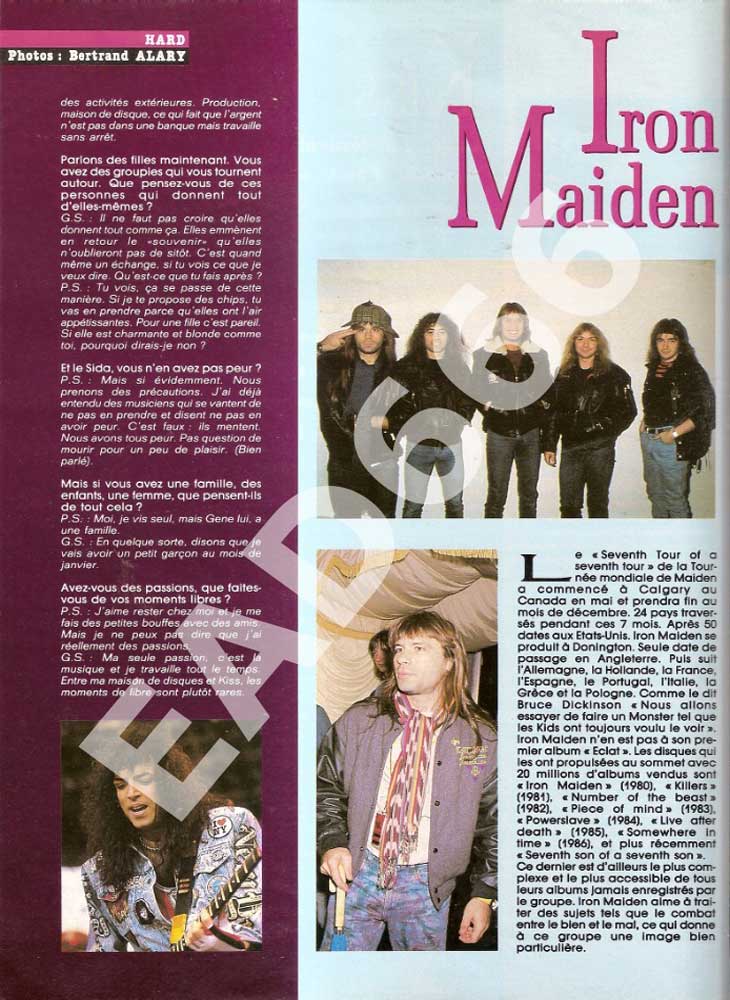 Music Rock N°21 - Octobre 1988