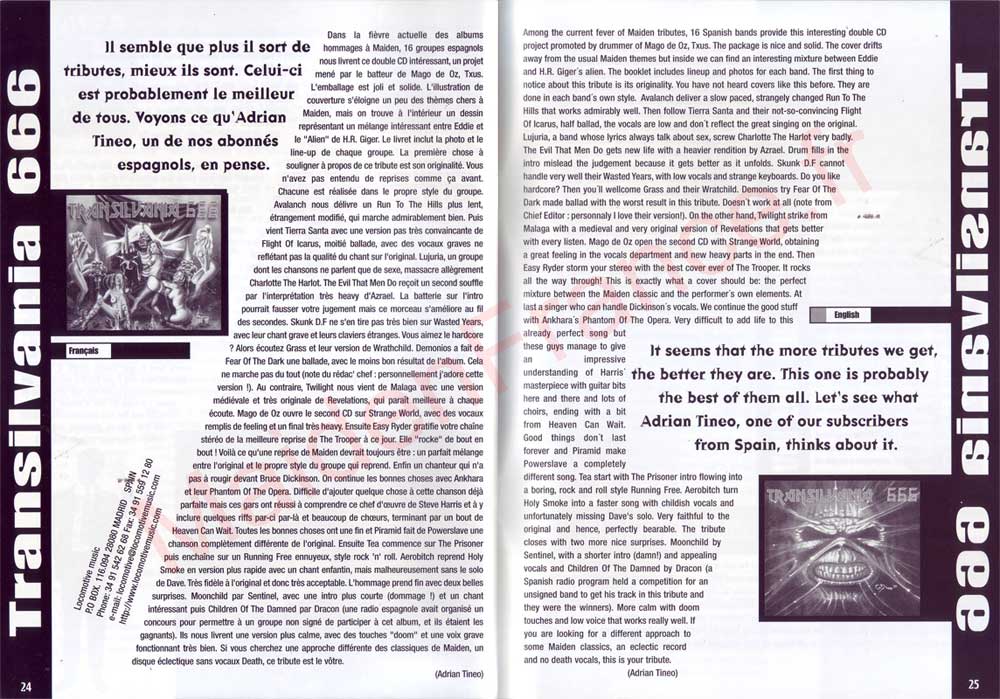 Neighbour Of The Beast N°9 - Décembre 1999