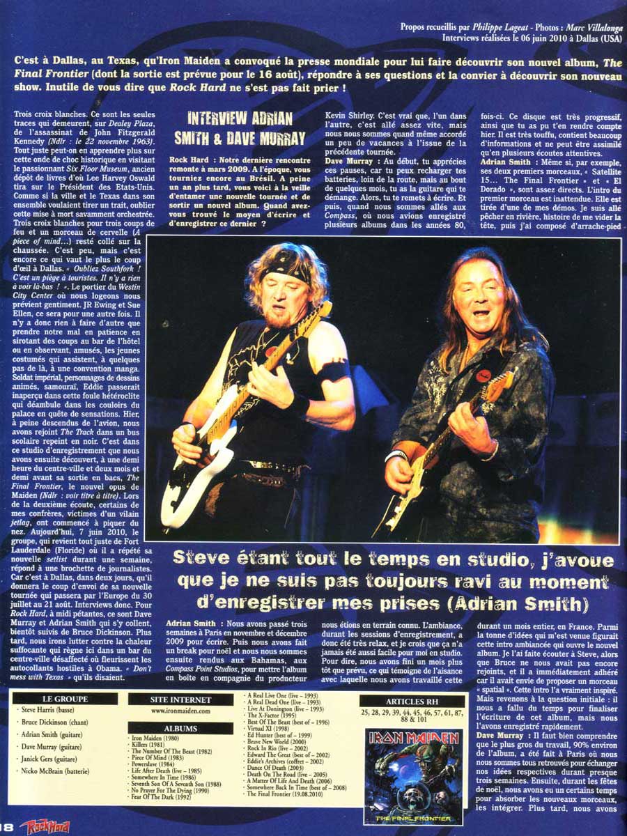Rock Hard N°101 - Eté 2010