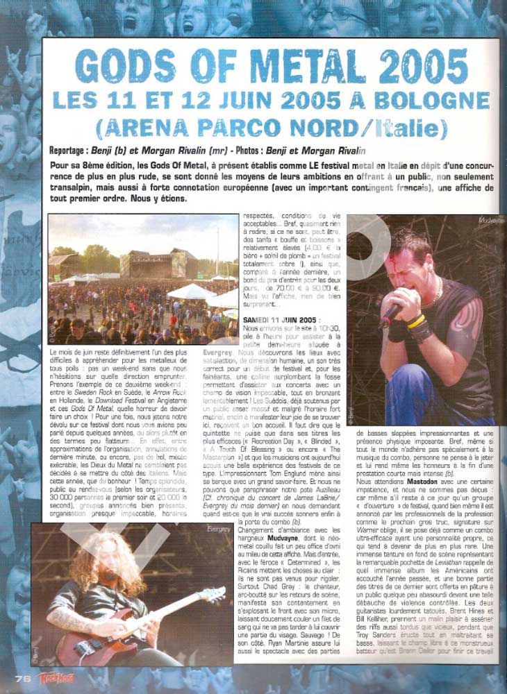 Rock Hard N°46 - Juillet / Août 2005