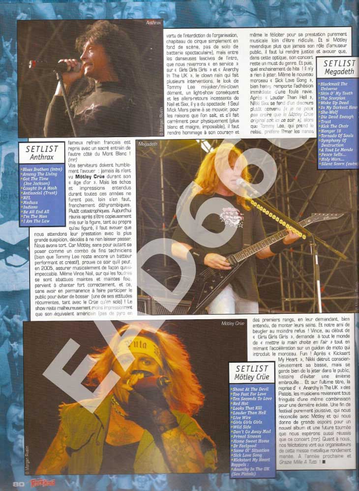 Rock Hard N°46 - Juillet / Août 2005