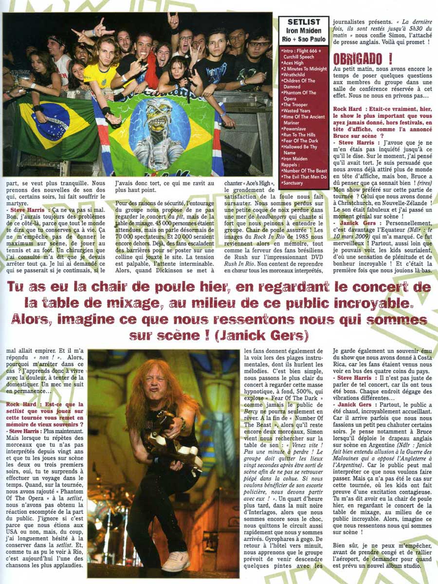Rock Hard N°87 - Avril 2009