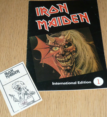Iron Maiden Official Fanclub Magazine #1