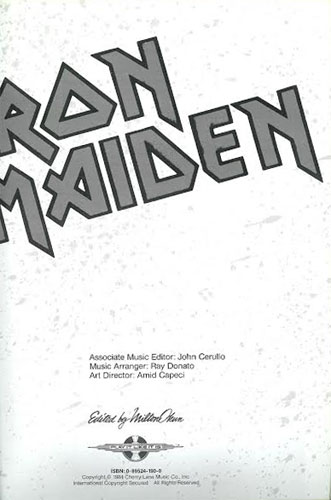 Iron Maiden (tablatures)
