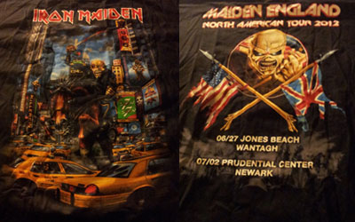 Iron Maiden - Wantagh, NY - 06/27/12 - Maiden England Tour