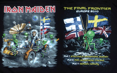The Final Frontier Tour2010 - Nordic