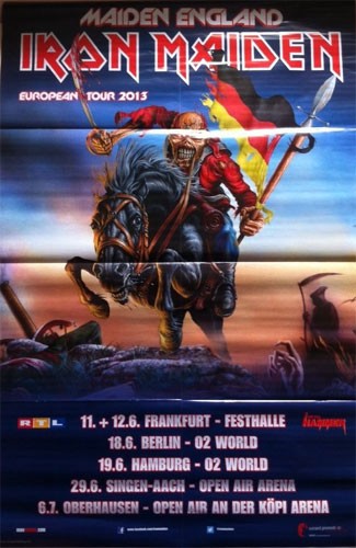 Maiden England Tour 2013 - Germany