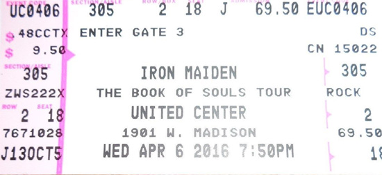 The Book Of Souls World Tour 2016