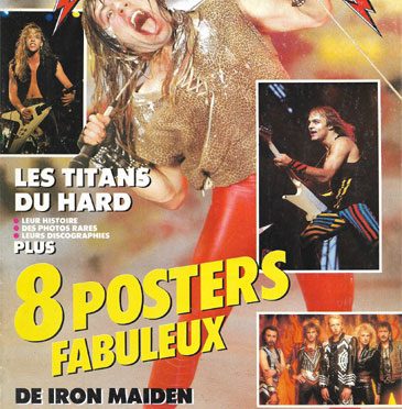 Hard Rock Poster N°10 – Janvier 1986