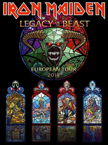 Legacy Of The Beast European Tour 2018