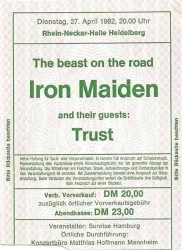 The Beast On The Road 1982