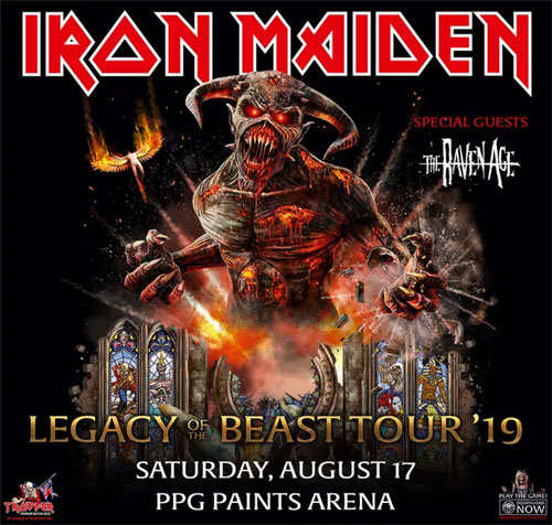 Legacy Of The Beast Tour 2019
