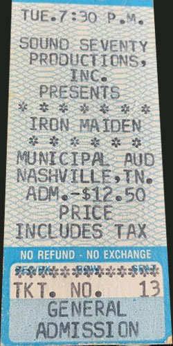 World Slavery Tour 1984/1985