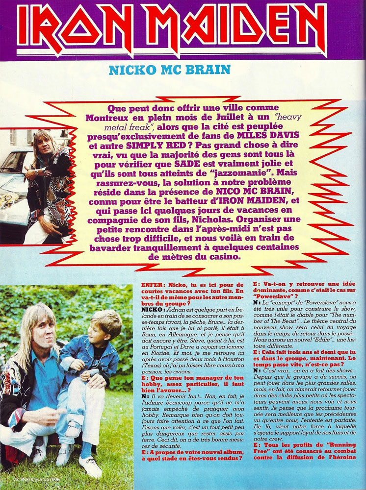 Enfer Magazine N°41 - Oct 1986