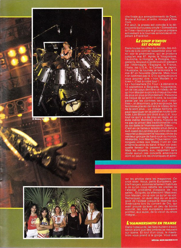 Hard Rock Poster N°12 – Novembre / Décembre 1986