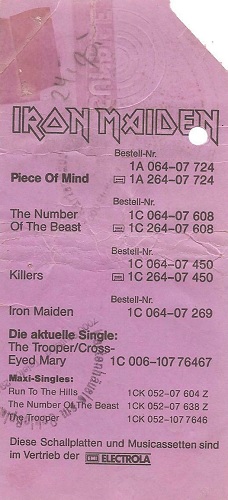 World Piece Tour 1983